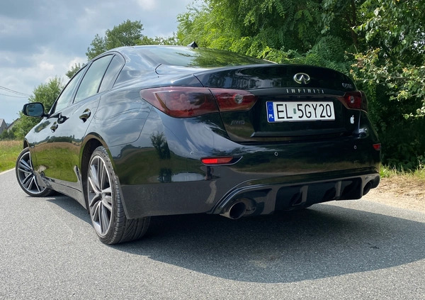 Infiniti Q50 cena 107777 przebieg: 78000, rok produkcji 2017 z Tuszyn małe 137